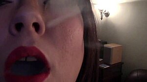 Experience the thrill of being a smoking slave in this HD video