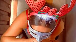 Colombiansk kone giver mig blowjobs i HD-video