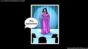 Cartoon bhabhi Savita става мръсна и се забавлява