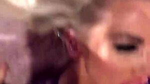 Amateur babe with big tits has intense orgasm