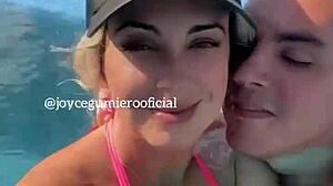 Loiras poolside massage og anal leg i Cancun