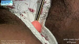 Asian amateur girl's fetish panties and crotch upskirt
