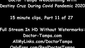 Destiny Cruz fa un pompino al dottor Tampa mentre è in quarantena in Florida