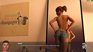 3D animated walkthrough in adult game - Part 48